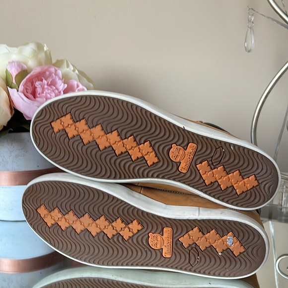 TIMBERLAND Cognac Lace Up Boots - Picture 11 of 14